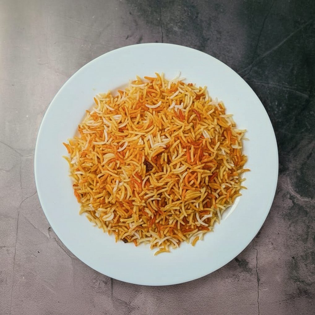 Paneer Biryani.