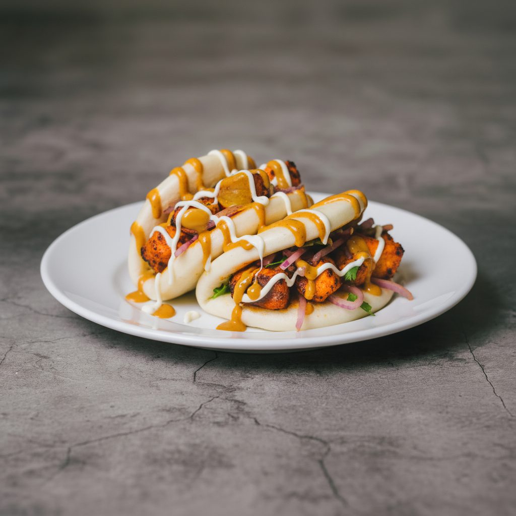 Paneer Tikka Bao.