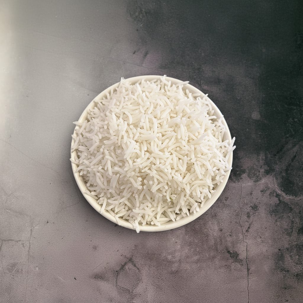 Steamed White Rice.