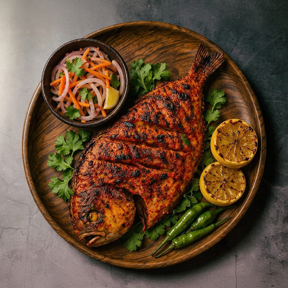 Tandoori Fish (Pompano).