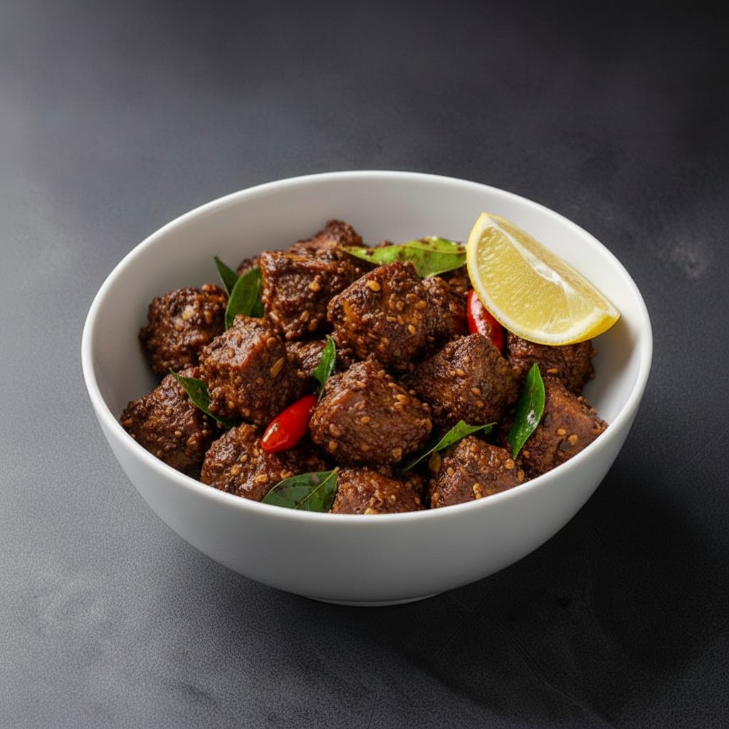 Goat Pepper Fry.