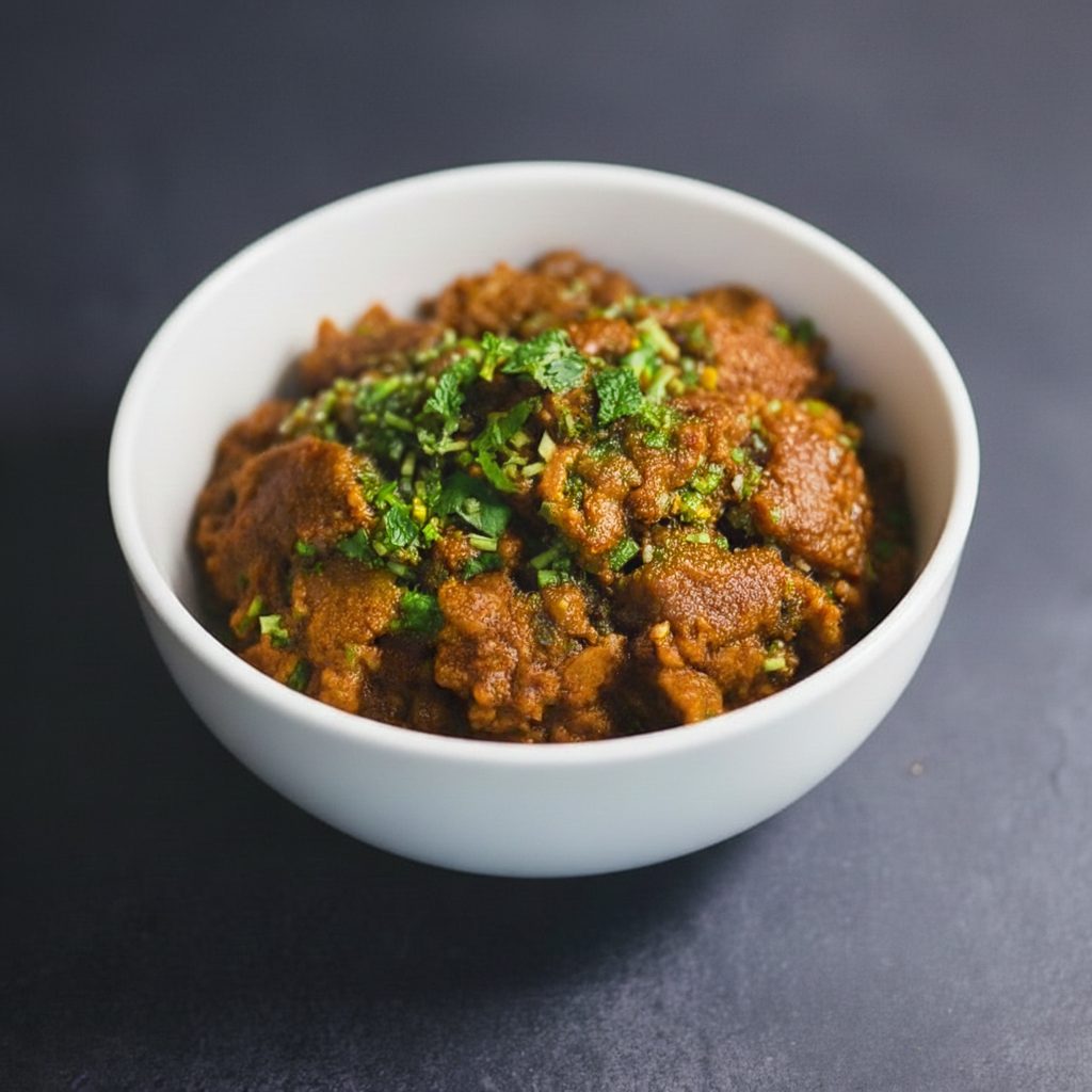 Andhra Goat Curry.