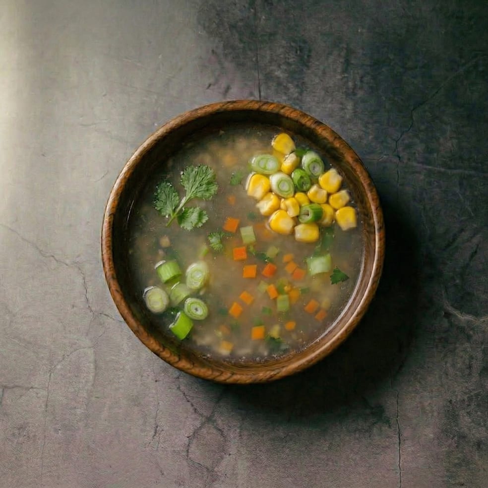 Sweet Corn Soup/Veg.