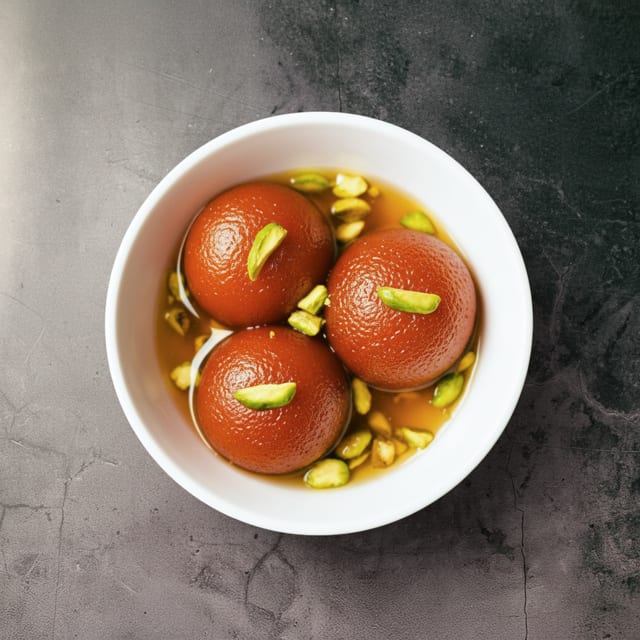 Gulab Jamun.